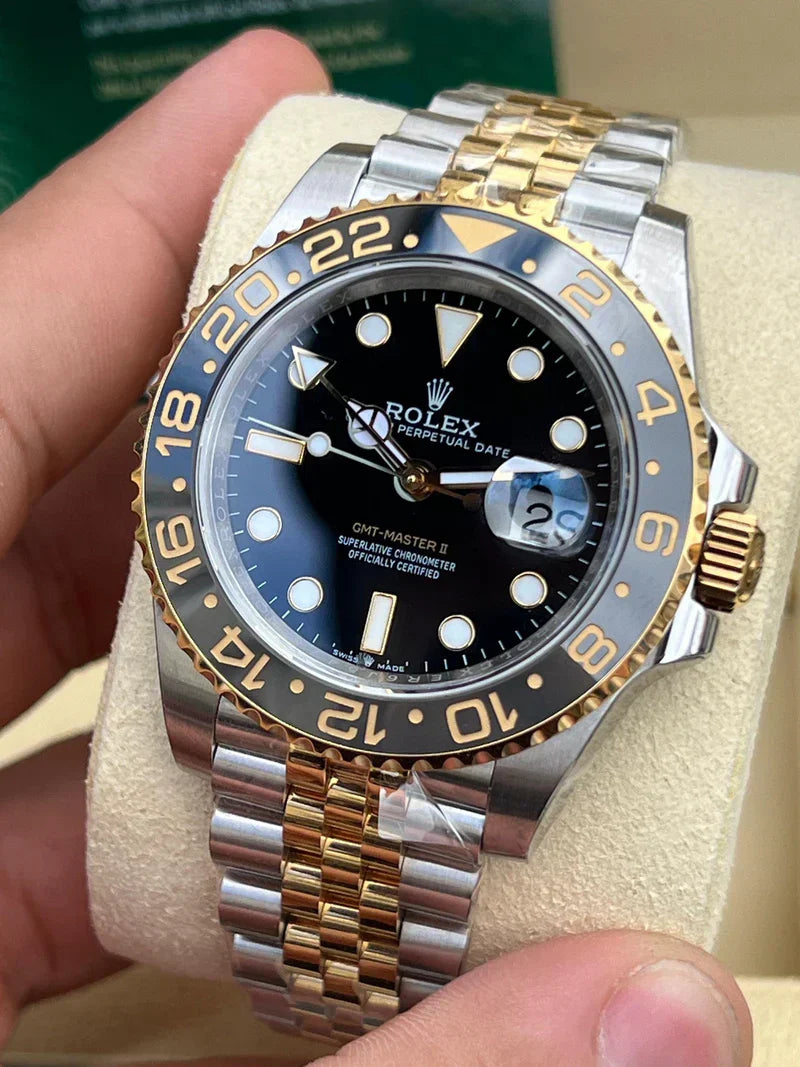 Rolex GMT-Master II Jubilee Silver / Gold