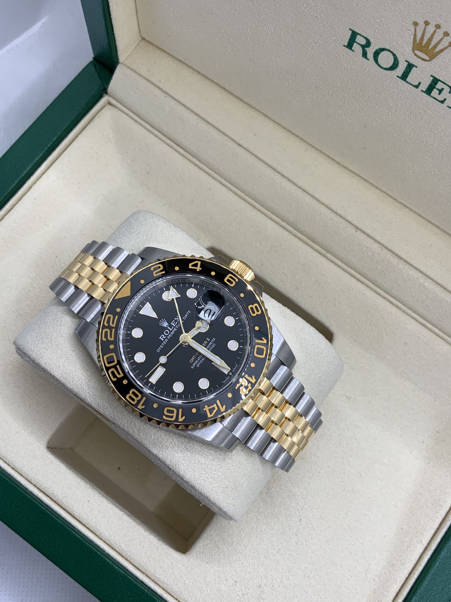 Rolex GMT-Master II Jubilee Silver / Gold