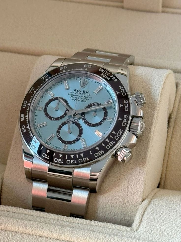 Rolex Daytona Platinum / Blue