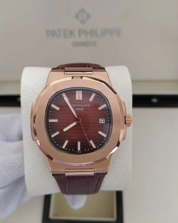 Patek Philippe Nautilus Leather Strap