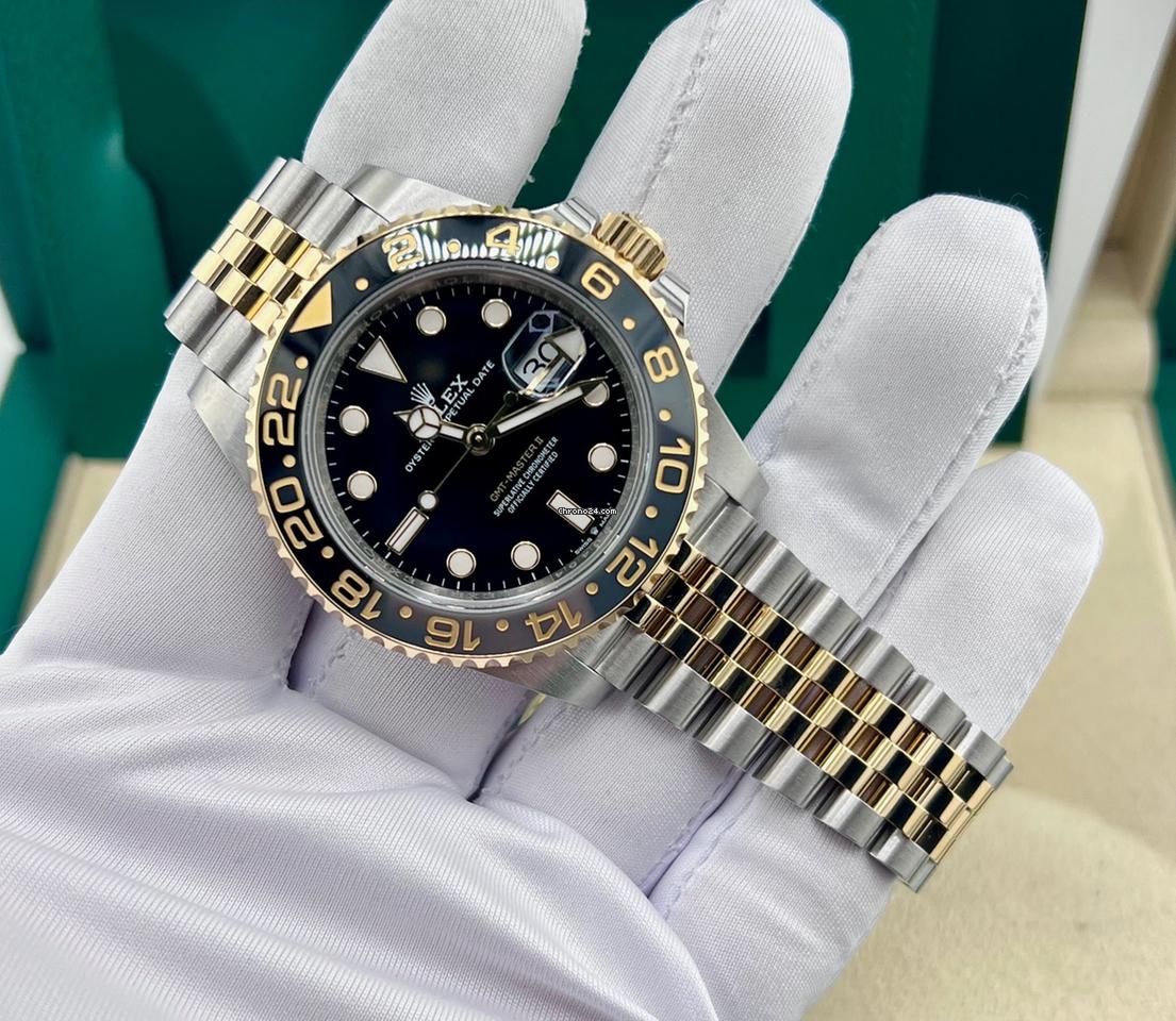 Rolex GMT-Master II Jubilee Silver / Gold