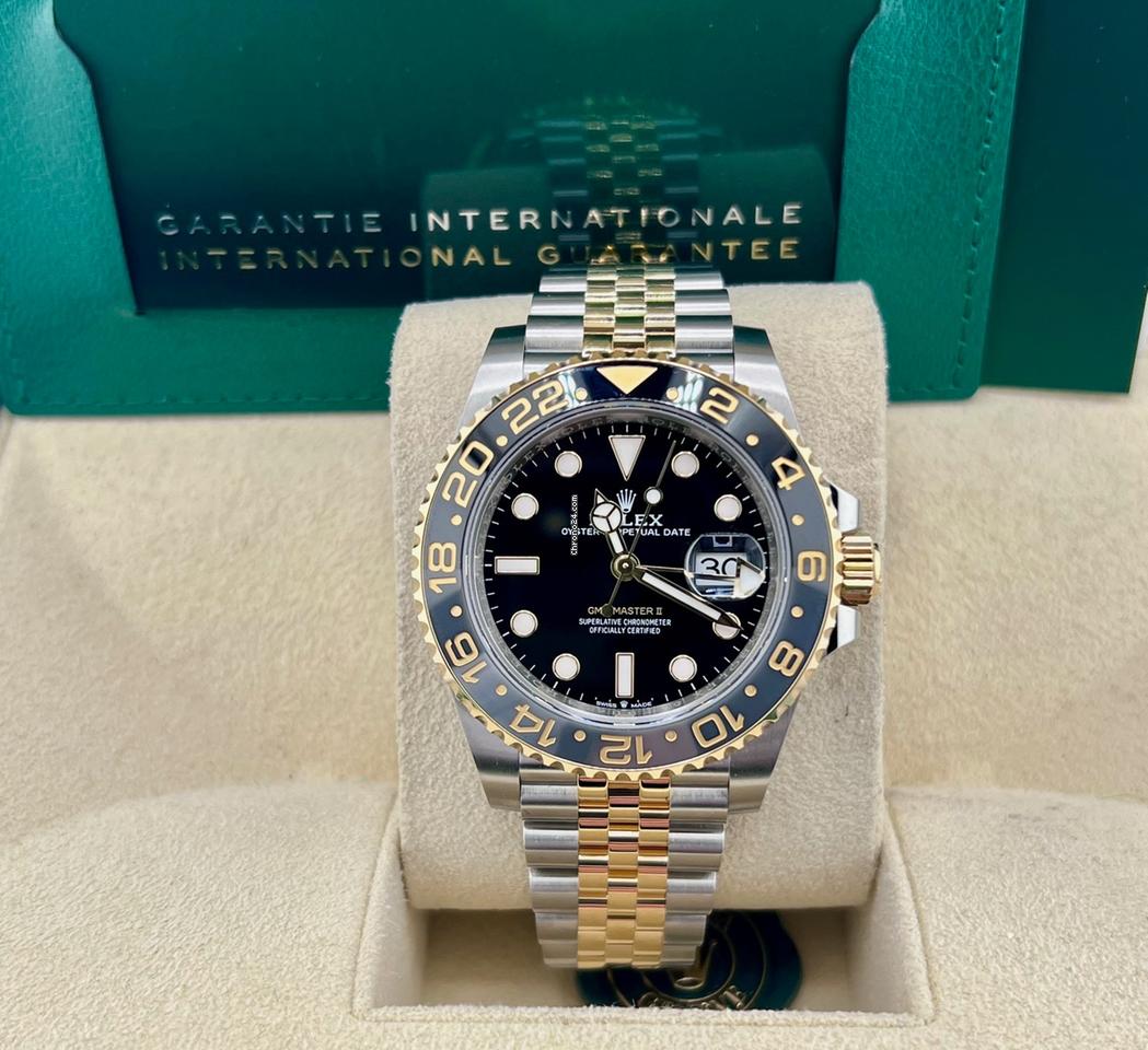 Rolex GMT-Master II Jubilee Silver / Gold