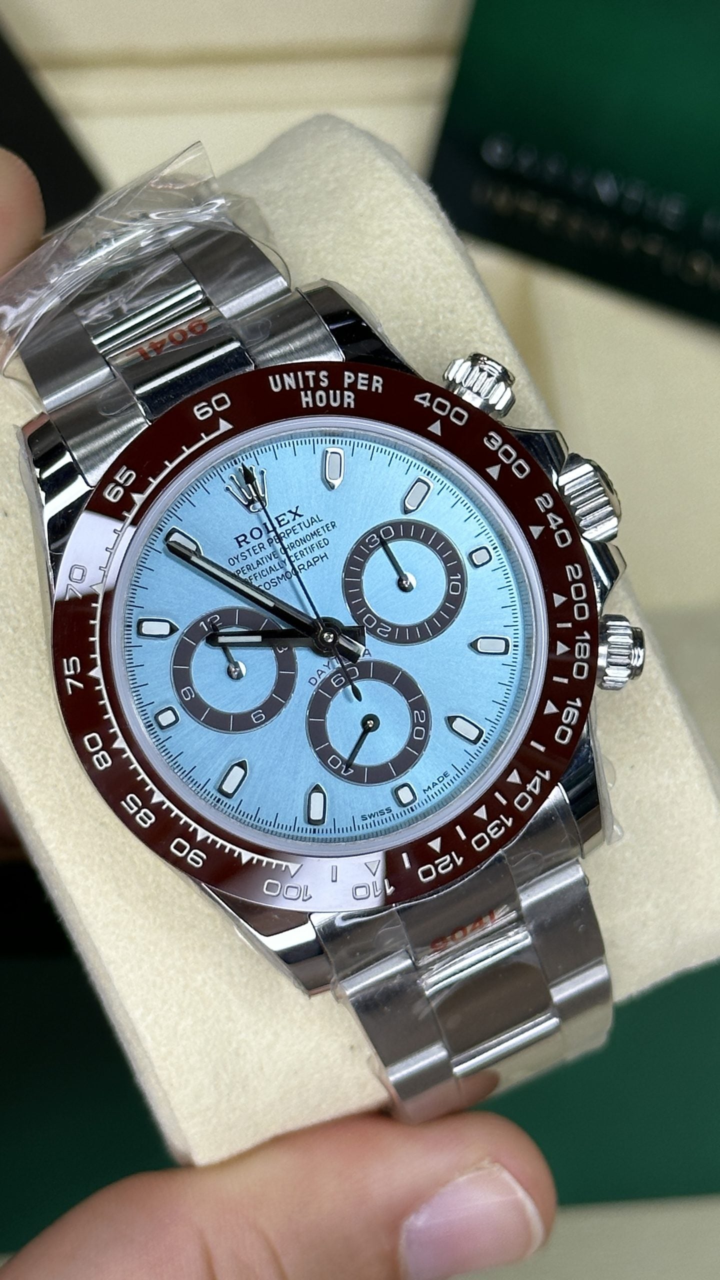 Rolex Daytona Platinum / Blue