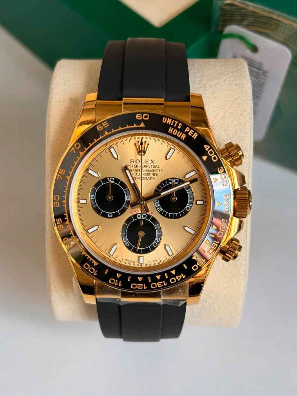Rolex Daytona / Gold Rubber