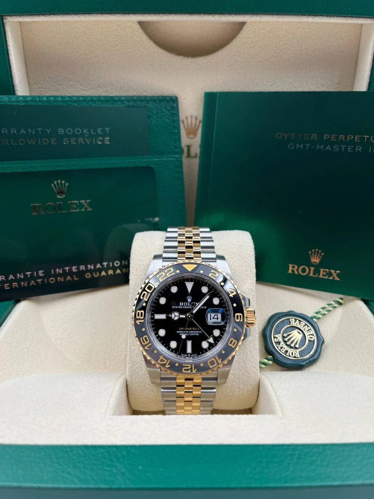 Rolex GMT-Master II Jubilee Silver / Gold